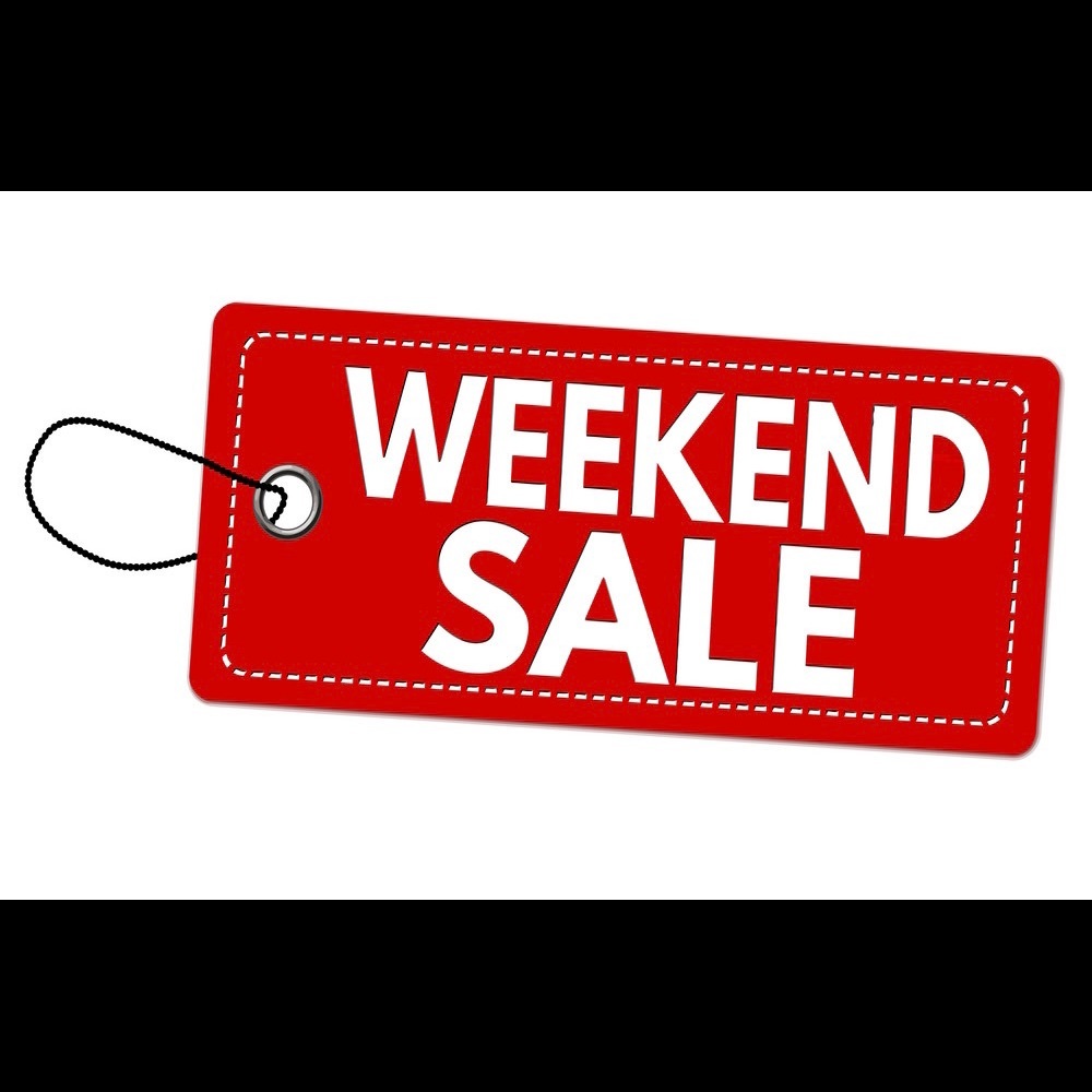 Weekend Sale! 10% discount on almost everything🛍